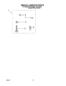 10 - Miscellaneous, Lit / Optional parts for Whirlpool Washer 4LSC9255AN2 from AppliancePartsPros.com
