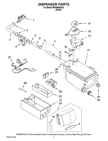 04 - Dispenser Parts parts for Maytag Washer MFW9600SQ0 from AppliancePartsPros.com