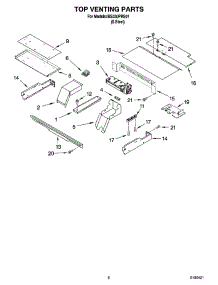 05 - Top Venting Parts, Optional Parts parts for Whirlpool Oven IBS330PRS01 from AppliancePartsPros.com