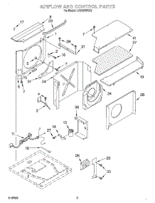 02 - Air Flow And Control parts for Whirlpool Air Conditioner CAR30WCK0 from AppliancePartsPros.com