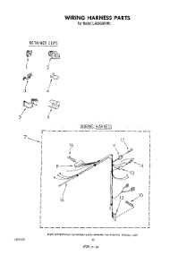 08 - Wiring Harness parts for Whirlpool Washer LA5600XPW5 from AppliancePartsPros.com