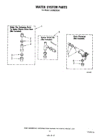 11 - Water System parts for Whirlpool Washer LA5800XSW1 from AppliancePartsPros.com