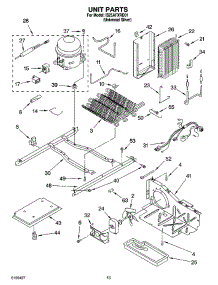 09 - Unit Parts parts for Whirlpool Refrigerator IS25AFXRD01 from AppliancePartsPros.com