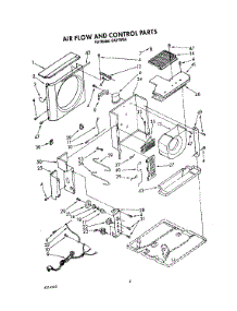 03 - Air Flow And Control parts for Whirlpool Air Conditioner CA21WQ4 from AppliancePartsPros.com