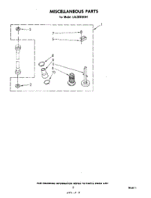 08 - Miscellaneous , Literature And Optional parts for Whirlpool Washer LA5300XKW1 from AppliancePartsPros.com