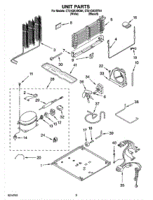 06 - Unit Parts, Optional Parts parts for Whirlpool Refrigerator CT21GKXRT01 from AppliancePartsPros.com