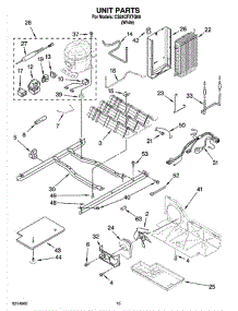 09 - Unit Parts parts for Whirlpool Refrigerator CS25CFXTQ00 from AppliancePartsPros.com