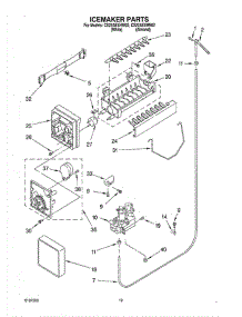 12 - Icemaker, Optional parts for Whirlpool Refrigerator CS22AEXHN02 from AppliancePartsPros.com