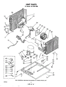 03 - Unit , Lit / Optional parts for Whirlpool Air Conditioner AC2404XM0 from AppliancePartsPros.com