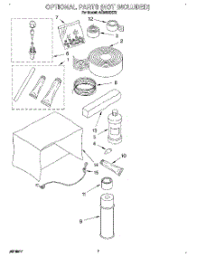 04 - Optional parts for Whirlpool Air Conditioner ACM102XZ2 from AppliancePartsPros.com