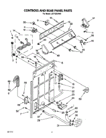 03 - Controls And Rear Panel parts for Whirlpool Washer LST7233AG0 from AppliancePartsPros.com