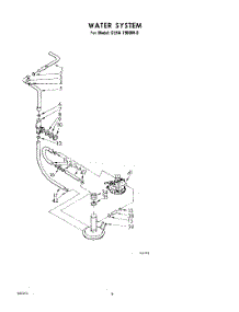 05 - Water System parts for Whirlpool Washer GLHA7900W0 from AppliancePartsPros.com