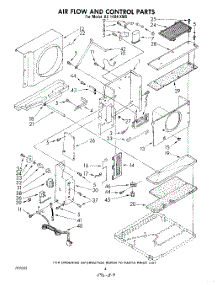 03 - Air Flow And Control , Lit / Optional parts for Whirlpool Air Conditioner AC1404XM0 from AppliancePartsPros.com