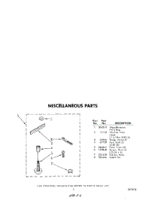 04 - Miscellaneous parts for Whirlpool Washer LA5600XPW5 from AppliancePartsPros.com