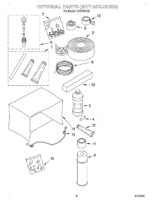 04 - Optional parts for Whirlpool Air Conditioner CA24WCK0 from AppliancePartsPros.com