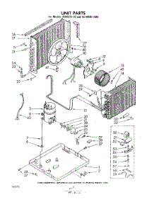 02 - Section parts for Whirlpool Air Conditioner ACW082XM0 from AppliancePartsPros.com