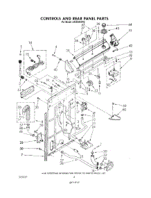 03 - Section parts for Whirlpool Washer LA6058XSW2 from AppliancePartsPros.com