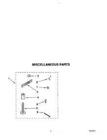 06 - Miscellaneous parts for Whirlpool Washer AL2121WW1 from AppliancePartsPros.com