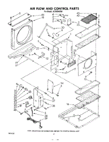 03 - Airflow And Control parts for Whirlpool Air Conditioner ACW094XM1 from AppliancePartsPros.com
