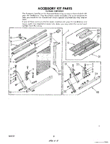 05 - Accessory Kit parts for Whirlpool Air Conditioner CAW15D2A1 from AppliancePartsPros.com