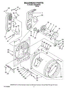 03 - Bulkhead Parts parts for Maytag Dryer NGD5400TQ0 from AppliancePartsPros.com