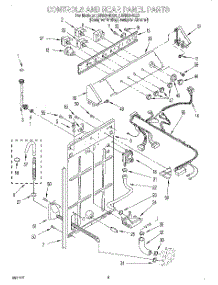 02 - Controls & Rear Panel parts for Whirlpool Washer LSR8244EQ1 from AppliancePartsPros.com