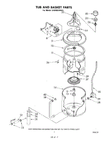 06 - Gear Case parts for Whirlpool Washer LA6800XKW3 from AppliancePartsPros.com