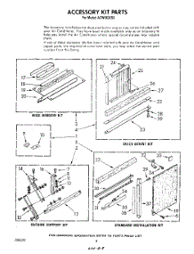 06 - Accessory Kit parts for Whirlpool Air Conditioner ACW082XS0 from AppliancePartsPros.com