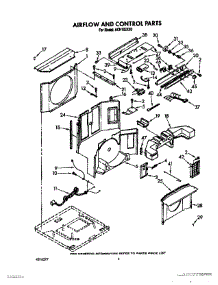 03 - Air Flow And Control parts for Whirlpool Air Conditioner ACH102XX0 from AppliancePartsPros.com