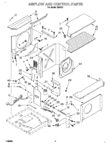 03 - Airflow And Control parts for Whirlpool Air Conditioner R243A1 from AppliancePartsPros.com