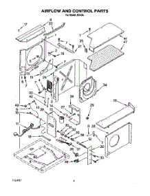 03 - Airflow And Control parts for Whirlpool Air Conditioner R243A from AppliancePartsPros.com
