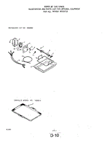 07 - Rotisserie Kit, Griddle parts for Whirlpool Range 1414W0A from AppliancePartsPros.com