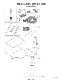 05 - Lit / Optional parts for Whirlpool Air Conditioner AR1000XW1 from AppliancePartsPros.com