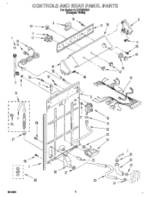 02 - Controls And Rear Panel parts for Whirlpool Washer 3LBR7255BQ1 from AppliancePartsPros.com