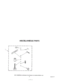 06 - Miscellaneous parts for Kitchenaid Washer KAWE800SWH1 from AppliancePartsPros.com