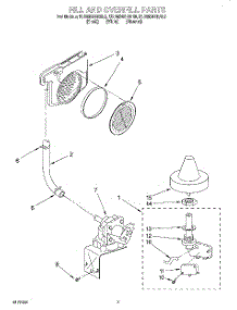 06 - Fill And Overfill parts for Kitchenaid Dishwasher KUDM24SEAL0 from AppliancePartsPros.com