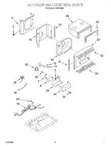 02 - Airflow And Control parts for Whirlpool Air Conditioner CA5WM90 from AppliancePartsPros.com