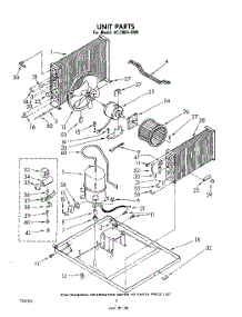 02 - Section parts for Whirlpool Air Conditioner AC2904XM0 from AppliancePartsPros.com