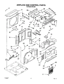 03 - Airflow And Control parts for Whirlpool Air Conditioner RH123A1 from AppliancePartsPros.com
