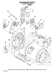 03 - Bulkhead Parts, Optional Parts (Not Included) parts for Maytag Dryer YMED5740TQ0 from AppliancePartsPros.com