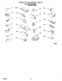 06 - Wiring Harness parts for Whirlpool Washer LSS7233DQ0 from AppliancePartsPros.com