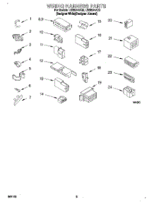 07 - Wiring Harness parts for Whirlpool Washer LSS8244AZ0 from AppliancePartsPros.com