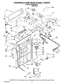 02 - Controls And Rear Panel Parts parts for Maytag Washer MTW5870TW0 from AppliancePartsPros.com