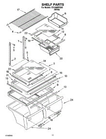 06 - Shelf Parts, Optional Parts parts for Whirlpool Refrigerator IT21AMXRQ02 from AppliancePartsPros.com