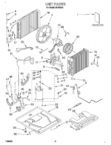 02 - Unit, Literature parts for Whirlpool Air Conditioner RH203A1 from AppliancePartsPros.com