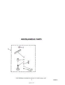 05 - Miscellaneous parts for Whirlpool Washer LA5430XSW0 from AppliancePartsPros.com