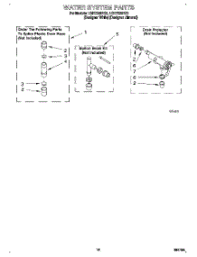 10 - Water System parts for Whirlpool Washer LSR7233BQ2 from AppliancePartsPros.com