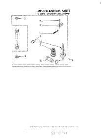 09 - Miscellaneous , Literature And Optional parts for Whirlpool Washer LA7680XPW1 from AppliancePartsPros.com