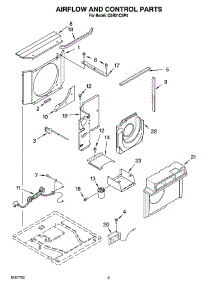 02 - Airflow And Control Parts parts for Whirlpool Air Conditioner CAR21CSP0 from AppliancePartsPros.com