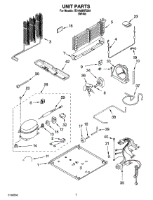 04 - Unit Parts parts for Whirlpool Refrigerator IT21AMXRQ02 from AppliancePartsPros.com